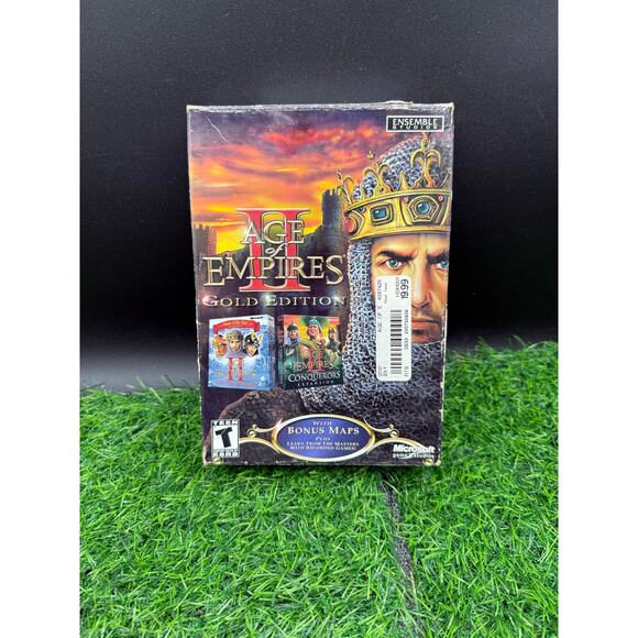 Age of Empires II Gold Edition/The Conquerors Expansion(02)-PC RTS Gm - Picture 1 of 8